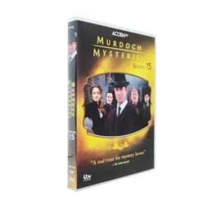 Murdoch Mysteries Season 15 DVD Box Set Brand New & Sealed